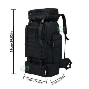 (Spot goods)Tactical Backpack Large Outdoor Trekking Rucksacks Military Bag for Hiking Camping Mountain Climbing