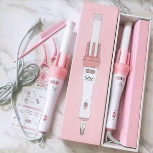 Máy uốn tóc xoăn xoay tự động 360 - Gậy uốn xoăn tóc- Máy uốn tóc đa năng- Máy xoăn giả- Máy xoăn sóng cao cấp