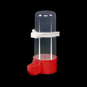 DJDK 240ML Capacity Automatic Bird Feeder Plastic Leak-Proof Cage Hanging Feeder Feeding Tool Hummingbird Feeder Bird Food Container Pet Cage
