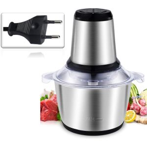 Blender Portable mini choper chopper coper mini portable daging jus portable stainless serbaguna portabel kuat daging 4 mata pisau bumbu premium original