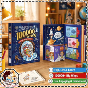 Kids Educational Book General Knowledge 100000 Whys Interactive Science Encyclopedia Buku Kanak