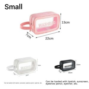Bea PVC Wash Bag Travel Organizer Pouch Portable Transparent Cosmetic Makeup Skin Care