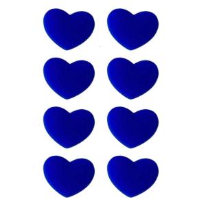 8pack Colorful Tennis Vibration Dampeners With Heart Soft Silicones For Enhances Control And Comfortable