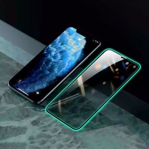 DEAMOR Tempered Glass Neon Infinix Hot 10 Hot 11 Hot 11S Note 10 Pro Anti Gores Glow In The Dark Glass Premium HD+ Quality