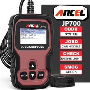 Ancel JP700 OBD2 Scanner JOBD Scan for Honda /Toyota /Nissan /Mitsubishi/Suzuki Check Fuel Diesel/Gasoline Engine Check ODB 2 Clean Code Reader Auto Automotive Motor Analyzer All Universal Cars Diagnostic Tool