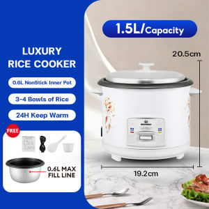 Op Rice cooker household old-fashioned mini 4L large capacity rice cooker 2-5 rice cooker porridge liner multifunctional