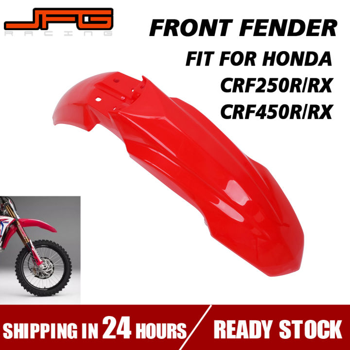 JFG Racing Motorcycle Front Fender For Honda CRF250R CRF450R