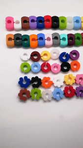 Party Essential Silicone Glass Decors Fun Silicone Identifiers Accessory for Effortlessly Recognition