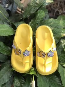 Dép quai kẹp gắn sticker siêu cute (Form nhỏ khách nhớ nhích 1 size)
