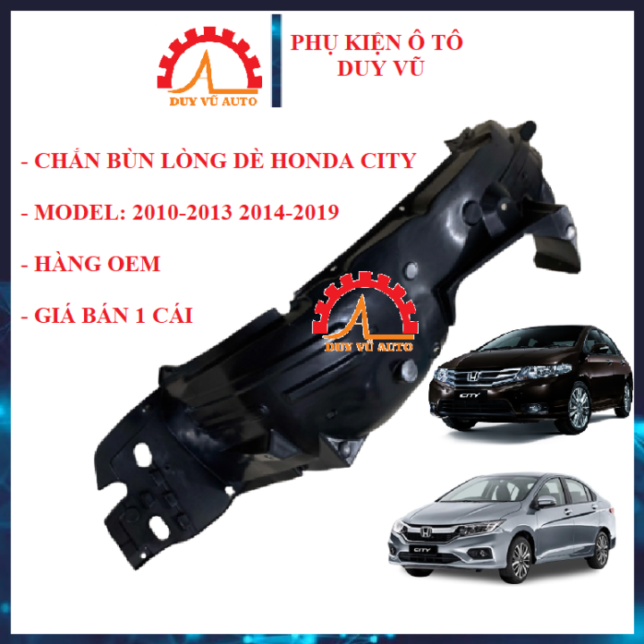 CHẮN BÙN LÒNG DÈ CUA LỐP TAI XE XE HONDA CITY ĐỜI 2010 2011 2012 2013 ...