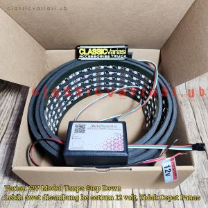 Lampu Strobo Text 5 Baris Murah Komplit Lampu & Modul