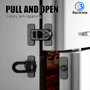 BECORATE Refrigerator Child Lock Refrigerator Door Latch Freezer Locks Oven Baby Proofing Oven Child Safety Lock Child