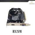 Nvidia GeForce GT 1030 Elsa Graphics Card | 2GB DDR5 Videocard | Dual Cooling Fans | For AMD Ryzen and Intel Desktop PC | For Gaming Work Streaming Office | Collinx Computer. 