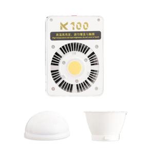 High Brightness 100W LED Photography Light Outdoor Studio Video Lighting Triple Color Temperature Adjustment 40000LX