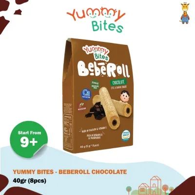 Yummy Bites BebeRoll 40gr - Snack Bayi - Camilan Bayi
