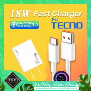 Techno 18W Fast Charging 6A Type-C Micro USB Cable For Tecno  Android