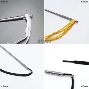 [COD] dfhws Bendable Spring Threading Tool Stainless Steel Spring Drawstring Threader Waist Rope Auxiliary Device DIY Sewing Tools
