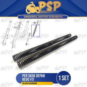 Per Skok Depan Revo Fit (Harga Per Set Isi 2) - Peer Pir Ver Vir Dalam As Linggis Sok Shockbreaker