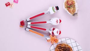 7 1-inch Stainless Steel Food Tongs   Barbecue Tongs Steak Tongs   Christmas Food Clip   Multifunctional Silicone Food Clip [ Free Shipping ]