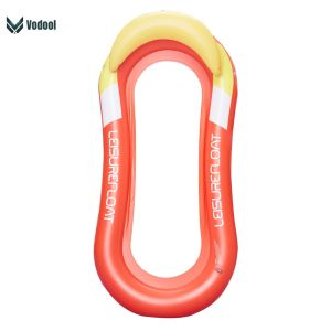 Inflatable Floating Row Pool Beach Water Lounger Chair Foldable PVC Mesh [UEB Vodool]