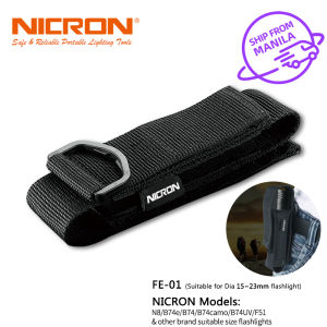Nicron pouch flashlight bag use for B74e/H10R/B74/B74camo/B74uv/F51 place flashlights NRB-Bag FB-01 Pouch/Holster(Only Holster-Flashlight Accessories )