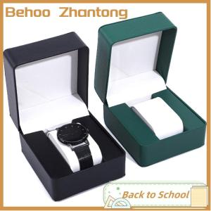 Behoo Đồng hồ lưu trữ hộp PU Đồng Hồ Duy nhất hiển thị trường hợp đồng hồ đeo tay đồng hồ chủ Du Lịch Đồ trang sức đồng hồ tổ chức cho Nam Giới Quà Tặng