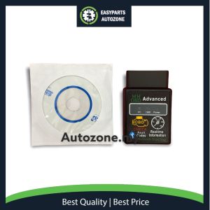 Autozone ELM327 OBD ADVANCED ELM LM327 Bluetooth OBD2 Scanner CAR Diagnostic
