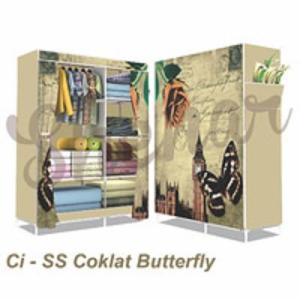 Lemari pakaian-105 CISS- BUKA SAMPING-KARAKTER