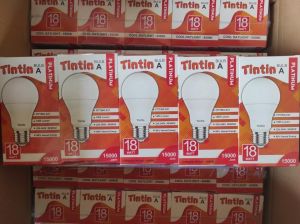 10 PCS LAMPU LED TINTIN PLATINUM 18W BOHLAM LED TIN TIN PLATINUM 18 WATT BERKUALITAS TINGGI (10PCS)