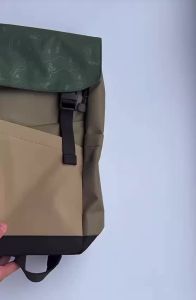 tomtoc  อุตสาหกรรม Gecus   แกนเครื่อง   กระเป๋าเป้สะพายหลัง   กระเป๋าเป้ลำลองสำหรับผู้ชาย   ผู้หญิง   กระเป๋าคอมพิวเตอร์อินเทรนด์กระเป๋านักเรียนกระเป๋าพร็อพ T64  สีเขียว  18L