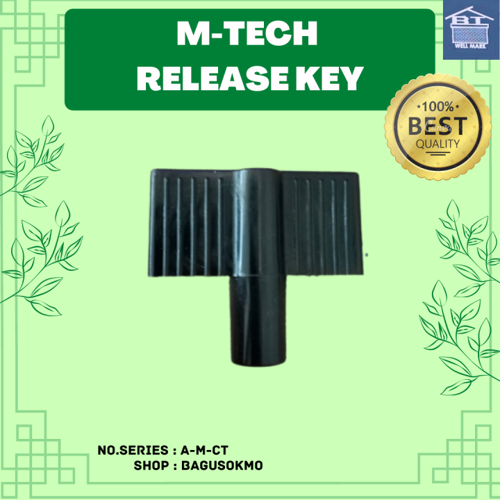 Motor Release Key M-TECH AUTOGATE DC Sliding (Counter) Motor RELEASE KEY (L) | Lazada