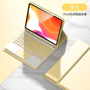 Bàn phím kèm vỏ bảo vệ cho iPad 9.7 10.2 789th Gen 10.9 Air 3 4 5 Pro 11 12.9 thế hệ thứ 10 20236 có giá đỡ bút.