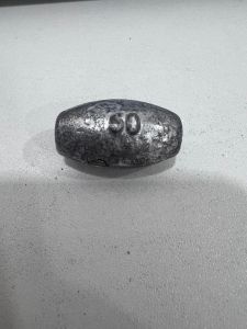Batu Timah Batu Pukat Lead Sinker – Batu Jaring / Batu Pukat Tangguk Untuk Jaring Ikan (1x32 1x161x14) 1kg