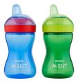 Philips Avent My Easy Sippy Cup, 9 Ounce baby toddler boy girl tumbler soft spout. 