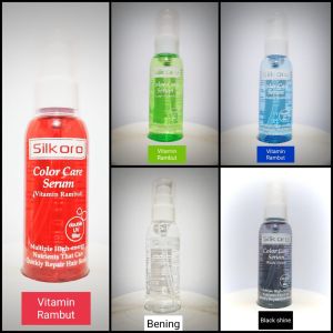 SILKORO COLOR CARE SERUM HITAM - VITAMIN RAMBUT SILKORO 60ML BPOM - SILKORO HITAM