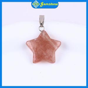 Mặt Dây Đá Tự Nhiên Hình Ngôi Sao Hỗ Trợ Tình Duyên Thu Hút Tài Lộc May Mắn - Trang Sức PAG