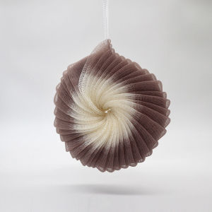 Bông Tắm Bọt Biển Xoăn Ốc Lưới Mềm Hình Tròn Phối Hai Màu Bông Tắm Massage Dễ Tạo Bọt Làm Sạch Da Nhẹ Nhàng Hiệu Quả