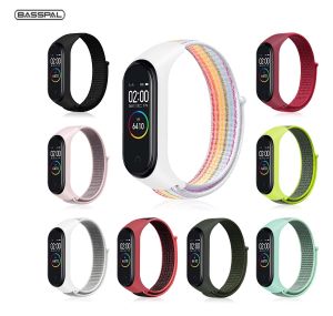 Colorful Nylon Sport Strap for xiaomi mi band 7 6 5 4 3 bracelet NFC smartWatch replacement anti-lost wristband Xiaomi MIBand 3 4 MIBand 5 6 7