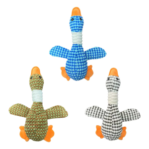 Pet Plush Wild Geese Toy Molar Chew Toy Puppies Teething for Teething Cleaning Dog Wild Geese Chew Wild Geese Toy