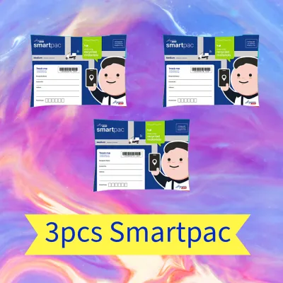 [1/2/3/4 pcs] SingPost Smartpac Medium size - for using within Singapore only - Prepaid Packaging with Tracking