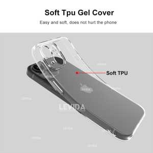 Iphone 15 Iphone 15 Plus Premium Tpu 2.0mm Softcase Silikone Super Bening Clear Case Iphone 15 Iphone 15 Plus