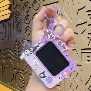 Mini Graffiti Drawing Board Key Chain Funny Toy for Schoolbag Pendant Keychain School Bag Charm