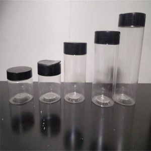 【Naitre】5PCS Transparent Empty Spice Jars with Shaker Lids Seasoning Bottles Spice Condiment Storage Box Powder Container Kitchen Gadgets