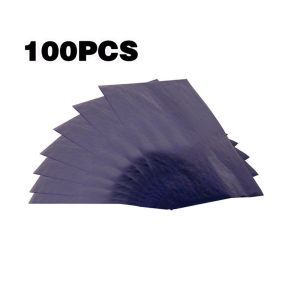 Kertas Karbon (1Pak 100lbr) Kertas Jiplak Satu Sisi - Tulis Jelek Jelas Hitam / Biru A4  Kertas Carbon Paper