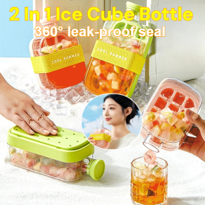 Two-In-One Ice Cube Molds & Portable Ice Cube Bottle: A Comprehensive Guide