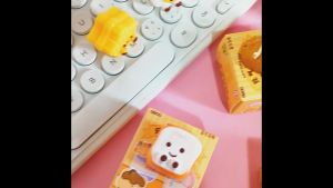 Oldlaiben Baking Squishy Blind Box Toy Slow Rising Stress Relief Cute Mochi Squeeze Student Fidget Squishy Toy