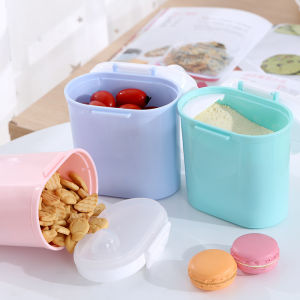 Airtight Milk Powder Container Box BPA Free Double Cover Food Storage Portable Tank MY171