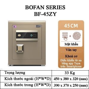 Két Sắt Thông Minh BOFA BF-30ZY/45ZY/60ZY/70ZY/80ZY/100ZY/120ZY150ZY Vân Tay Điện Tử App Smartphone Thép Đúc Nguyên Tấm Công Nghệ Đức Nhập Khẩu Chính Hãng Két Mini Két Sắt Cao Cấp Két Sắt Văn Phòng Két Sắt Gia Đình Két Sắt Chống Trộm