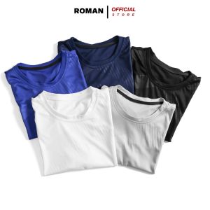 Áo Thể Thao Nam THE DEME thun lạnh tập gym cổ tròn ngắn tay vải thoáng mát co giãn chuẩn form nhiều màu ATT01.AGNTRON