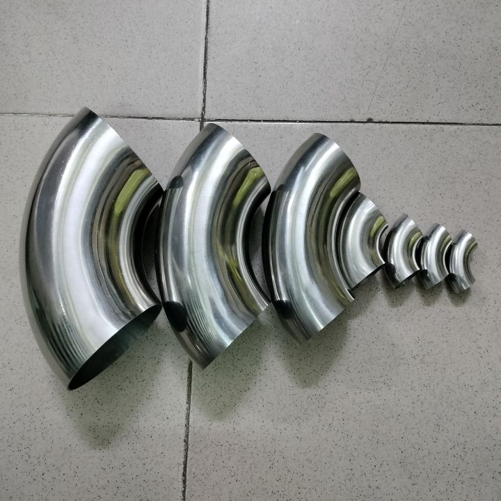 Cút Inox đường kính 16, 19, 22, 25, 32, 51, 63, 76mm